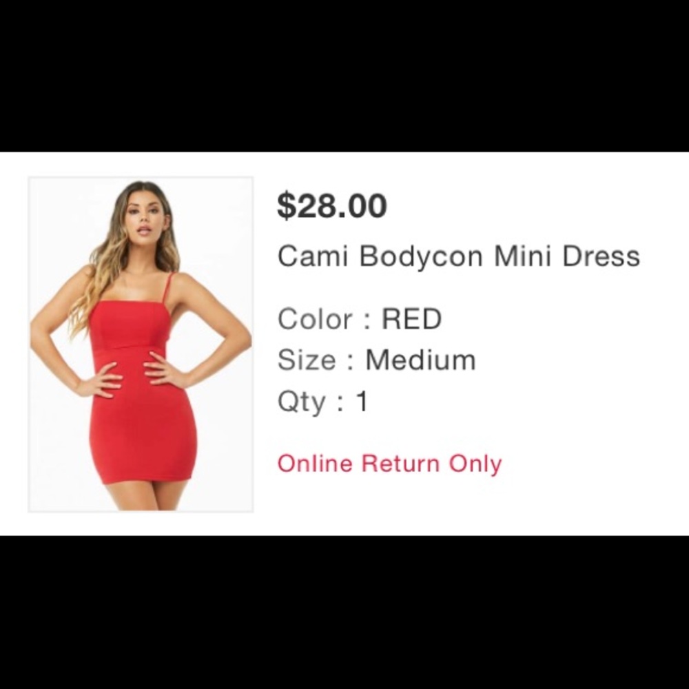 Little red dress